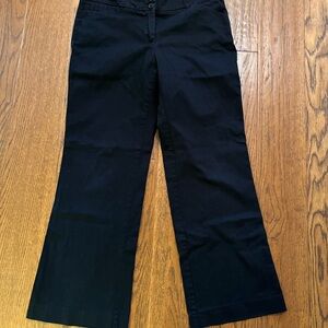 New York &‎ Company Black Cotton-Blend Y2K Pants